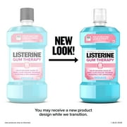 Listerine Gum Therapy Anti-Gingivitis Mouthwash Oral Care, Glacier Mint, 1 L