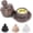 Oceanic, variant on Radicaln Marble Mini Butter Dish With Lid 4 inches Oceanic Handmade Butter Crock For Spreadable Butter Ideal Butter Crock For Counter With Water French Butter, Crock Pot For Countertop