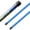 2 Pack in Blue, variant on Golf Alignment Sticks, 2 Pack Plastic 48" Collapsible Alignment Stick Golf Practice Rods Aid for Aiming, Putting, Swing Trainer, Posture Corrector with Tube Case, Golf Training Equipment