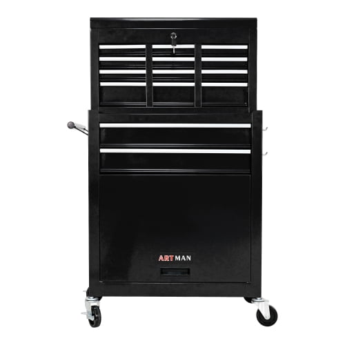 Monster Digital MST722512CHMBBK 72 in. 12 Drawer Triple Bank Top