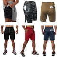 thumbnail image 5 of Summer Lightweight Gym Shorts, Bodybuilding Quick Dry Athletic Workout Shorts with Pockets and Drawstring, 5 of 9