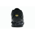 thumbnail image 4 of Nike Men's Air Max Plus Triple Black Leather Running Shoes, from StockX, 4 of 5