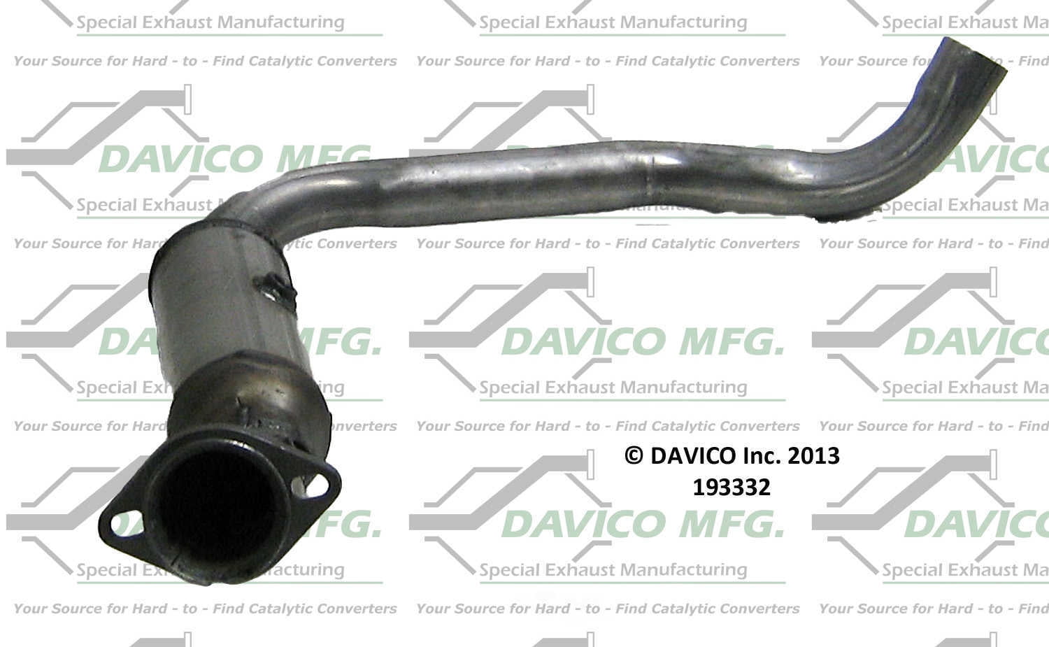 Davico Mfg 193332 Direct-Fit Catalytic Converter