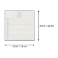 thumbnail image 2 of Weiweiguan 2pcs Home Planning Notepads Adorable Notepads Memo Pads DIY Crafts Papers, 2 of 6
