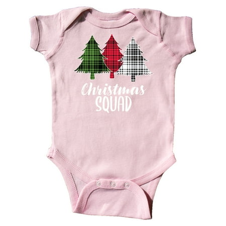

Inktastic Christmas Squad with Plaid Trees Gift Baby Boy or Baby Girl Bodysuit