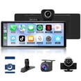 thumbnail image 1 of Pantalla para auto Haudio de 9,3" con Wireless CarPlay, Android Auto y DVR, 1 of 8