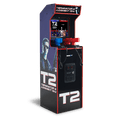 thumbnail image 1 of Arcade1Up Terminator 2 Deluxe Arcade Machine – 17" Color Screen, Real-Feel Arcade Light Guns, Wi-Fi Leaderboards, Classic Video Game, Perfect for at-Home Gaming, 1 of 11