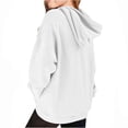 thumbnail image 5 of HAiming Kids Sweatshirts Long Sleeve Hoodies with Pockets Loose Casual Comfy Fall Winter Vacation Workout Tops, 5 of 9