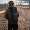 thumbnail image 6 of MTRVR Folding Camping Table, Sturdy Aluminum Foldable Camping Table, Load Capacity 110 lbs Outdoor Side Table, Small Portable Table with Carry Bag for BBQ, Picnic, Patio, Work, Festival (33.1"x22.4"), 6 of 9