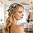 thumbnail image 5 of 11 Colors Mini Artificial Flower Picks 5Pcs | 3-Head Silk Faux Flowers for DIY Corsage, Wedding Bouquet & Floral Arrangement, Realistic Small Flower Stems for Crafts, 5 of 6