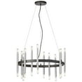 thumbnail image 4 of Dainolite - Derry - 24 Light Chandelier-Matte Black/Polished Chrome, 4 of 4