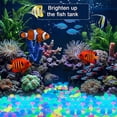 thumbnail image 4 of 2026 Colorful Glow-in-the-Dark Garden Stones, Luminous Pebbles Rainbow Glowing Rocks for Outdoor Landscaping, Walkway & Aquarium Decor(Orange, 1pc), 4 of 6
