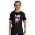 thumbnail image 4 of Cannot Stop Girls Feminist Equality Girls Kids T Shirt Tees Teen Brisco Brands M, 4 of 5
