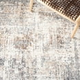 thumbnail image 6 of SAFAVIEH Shivan Janae Geometric Runner Rug, Ivory/Grey, 2'3" x 16', 6 of 8
