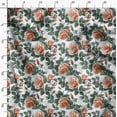 thumbnail image 3 of Soimoi Japan Crepe Satin Green Fabric By the Yard - 54 Inch Wide - Rose Floral Pattern Textile - Romantic and Delicate Designs for Stylish Projects Printed Fabric, 3 of 6