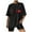 New1/Black, variant on Otvok Womens Gradient Color Printed T-Shirt V-Neck Short Sleeve Loose Tops