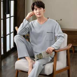 Pajama Set BASIC EDITION Lightweight Cotton Blend Plaid Size S Man’s NEW
