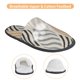 thumbnail image 3 of Balery Geometric Pantuflas de Casa de Felpa Silenciosas con Diseño Estampado, Zapatillas Cómodas Antideslizantes de Algodón para Interior-Large, 3 of 8