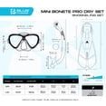 thumbnail image 5 of Set de snorkel Cressi Mini Bonete Pro Dry S/M lila, 5 of 5