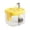 Yellow, variant on Quiet Circulating Pet Water Fountain With Filter Automatic Flow Cat Dog Drinking Bowl Appliance