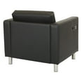 thumbnail image 3 of Office Star Products Atlantic chair with Single Charging Station in Dillon Blue Fabric K/D, 3 of 3