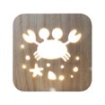 thumbnail image 1 of DPTALR Wood 3D Three-dimensional Night Light Animal Decoration Atmosphere Gift Light, 1 of 4