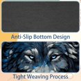 thumbnail image 4 of Wolf Printed Square Gaming Mouse Pad, Non-Slip Rubber Bottom Mouse Mat for Office, 8.3x9.8 Inch, 4 of 6