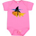thumbnail image 3 of Inktastic Funny Goldfish with Shark Fin Boys or Girls Baby Bodysuit, 3 of 5