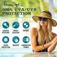 thumbnail image 6 of Panama Jack Rose Gold Sunglasses - 100% UVA-UVB Sun Protection, Impact Resistant Lenses, 6 of 6