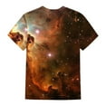 thumbnail image 6 of T-Shirts For Women 3D Galaxy Print T Shirts Glitter Shirts Blouse Fashionable Starry Summer Shirts Round Neck Short Sleeve Tops For Carnival Costumes Womens Tops, 6 of 6