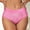 Hot Pink, variant on Jwputqe Womens Panties Waistband Briefs Breathable Soft Womens Underwear Beige L