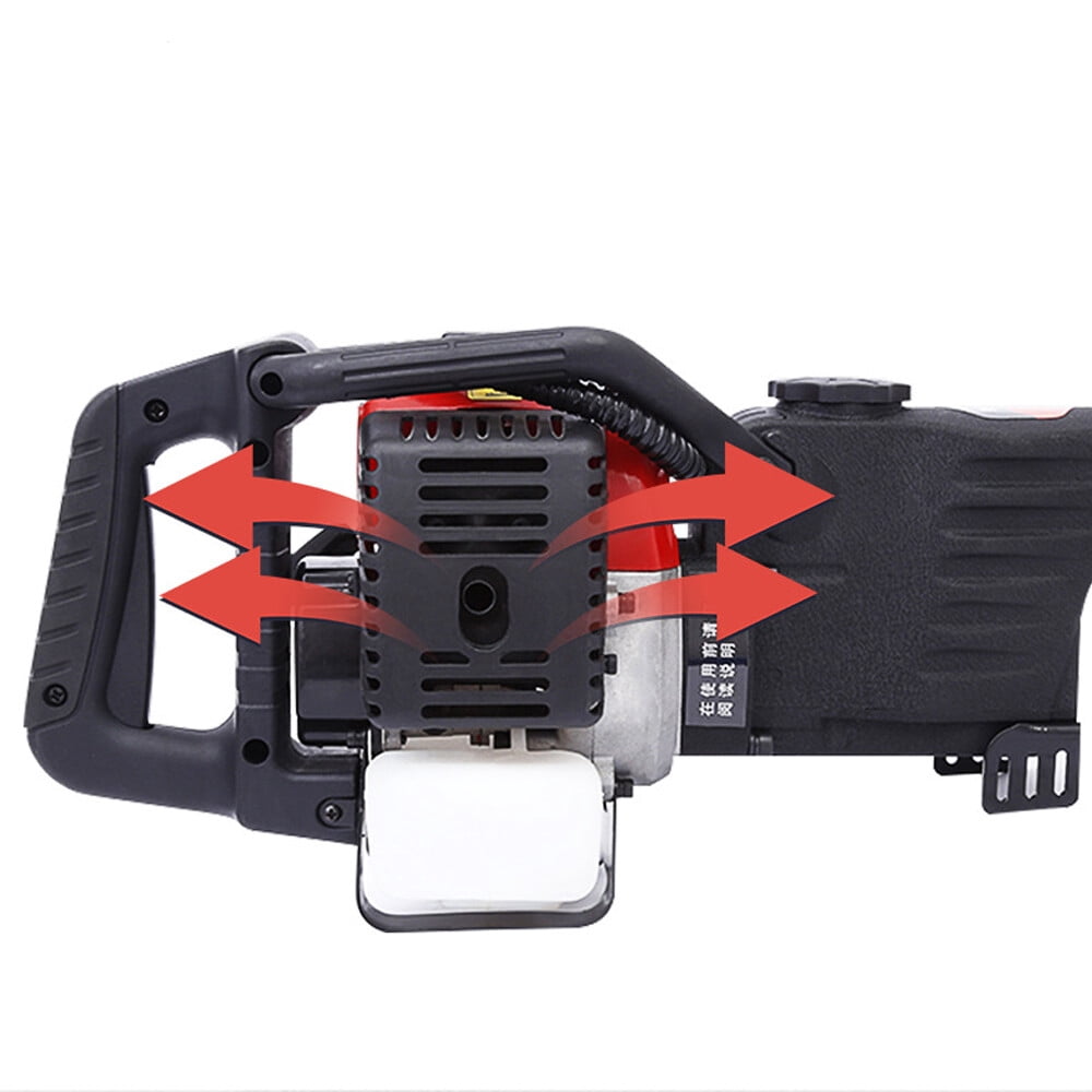 32.7CC Industrial Gasoline Demolition Hammer Drilling Machine Concrete Breaker