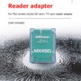 thumbnail image 3 of Peggybuy Transparent Portable Card Reader for PS2 MX4SIO SIO2SD Memory Card Adapter, 3 of 8