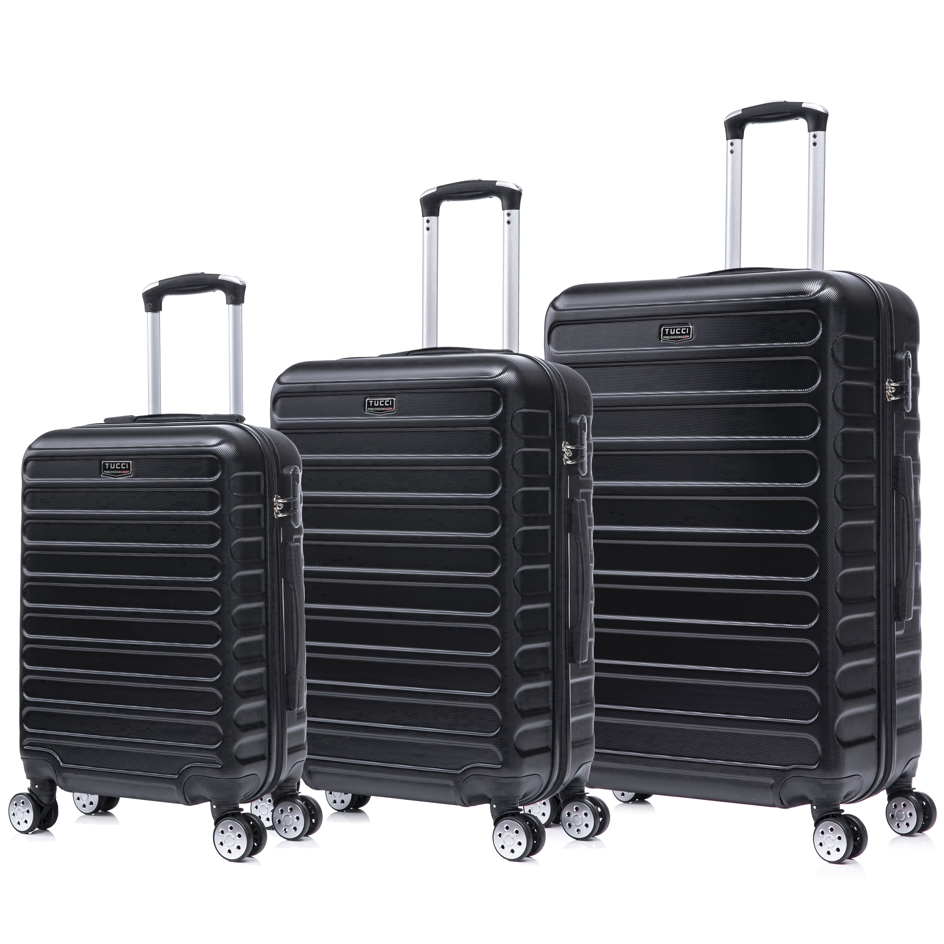 American Tourister Tranquil Black, 3-piece Hardside Spinner