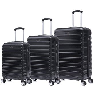 American Tourister Tranquil Black, 3-piece Hardside Spinner