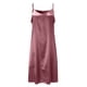 thumbnail image 3 of Gibobby Maxi Vestido De Dama Vestido liso a la moda para mujer, vestido holgado con cuello de y tirantes sin mangas, camisón para el(Rosa, M), 3 of 5