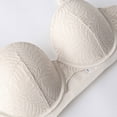 thumbnail image 4 of Workout Bra Women Convertible Bra Feature V-Neck Molded Bra Style W-780 White M, 4 of 7