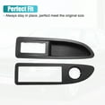 thumbnail image 4 of Unique Bargains 2 Pcs Front Left and Right Door Window Switch Bezel for Dodge Avenger 2011-2014 68223848AA 68223849AA, 4 of 6