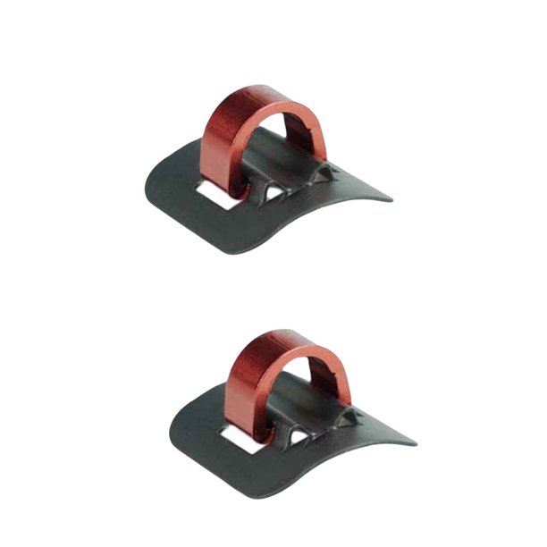 Wosthever Guía de cable de scooter eléctrico Reemplazo universal portátil Autoadhesivo Cable de línea de bicicleta Clip Hebilla Parte Type1 NO1