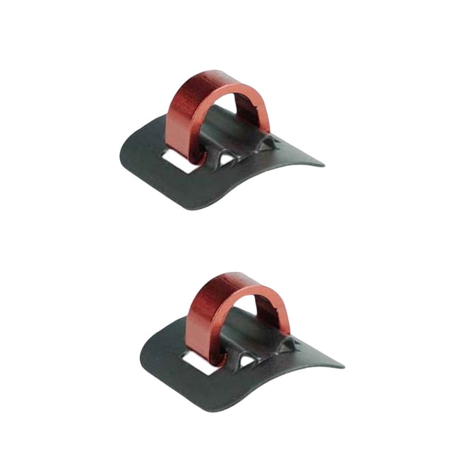 Eigraketly Cable de cambio de freno para patinete eléctrico, reemplazo de guía, autoadhesivo, Clip de Cable de bicicleta modificado, hebilla de Ciclismo Rojo Eigraketly OD028915-02