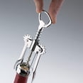 thumbnail image 4 of Lever Corkscrew With Bottle Opener And Spiral With Core, Steel, Chrome-Plated, 4 of 5