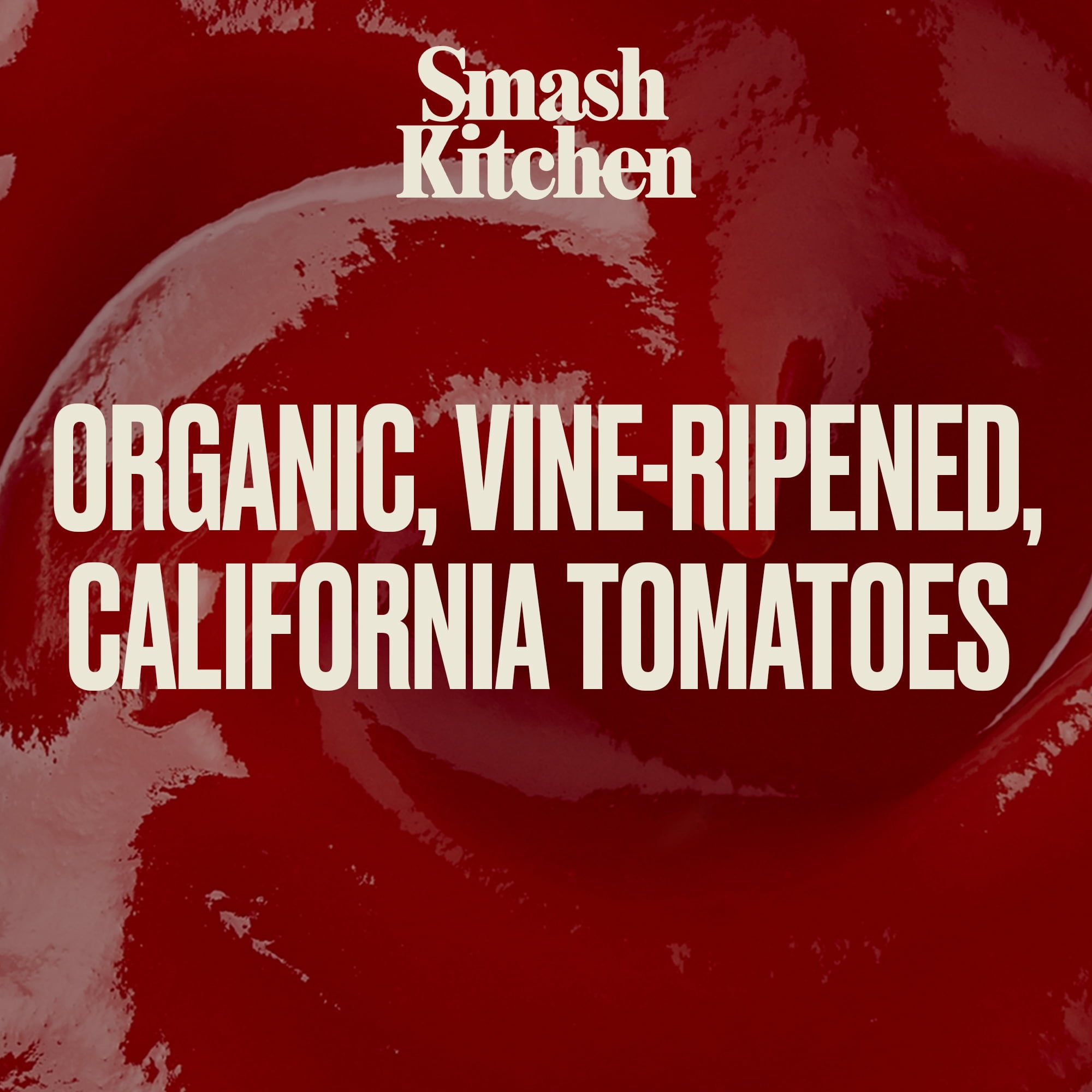 (12 pack) Smash Kitchen Organic Tomato Ketchup, 20 oz Bottle