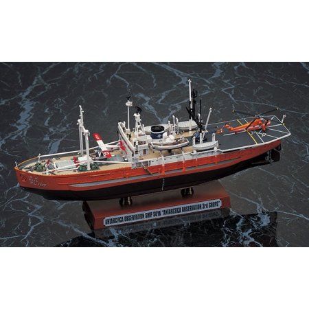 ハセガワ (再生産)1/ 350 南極観測船 宗谷 “第三次南極観測隊”(Z23)プラモデル 返品種別B