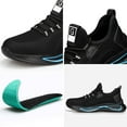 thumbnail image 3 of Ecetana Men's Steel Toe Shoes Slip Resistant Puncture Safety Work Sneakers, 3 of 6