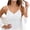 White, variant on QIUOMBBP Womens Lace Tank Top with Built in Bra Spaghetti Strap Backless Breathable Shirts Summer Slim Fit Casual Top Beige L