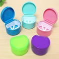 thumbnail image 3 of 1 Pc Dental Orthodontic Retainer Denture Storage Box Mouthguard Container Case, 3 of 5