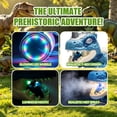 thumbnail image 6 of Xuanlur Dinosaur Balance Bike for 1-3 Year Olds, Toddler Bike with EVA Tires, Light-Up Wheels, Baby Bike with Music & Mist Spray Effects, Dinosaur Ride on Toy, Perfect First Birthday Gift, Blue, 6 of 7