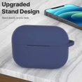 thumbnail image 2 of IBAOLEA Compatible with AirPods Pro Case, Protective Silicone Cover Compatible with AirPods Pro (2019) Royal Blue, 2 of 7