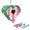 thumbnail image 1 of Caja nido de pájaros de madera, caja nido DIY, Kit de casa para pájaros, pintura, casa para pájaros, arte artesanal para niños, 1 of 6