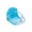 Blue, variant on Semicircular Bird Cage Feeder for Parakeets & Lovebirds, No-Mess Hanging Food Bowl for Small Pet Birds, Durable Plastic Bird Feeding Cup, Easy Install Budgie Cage Accessories